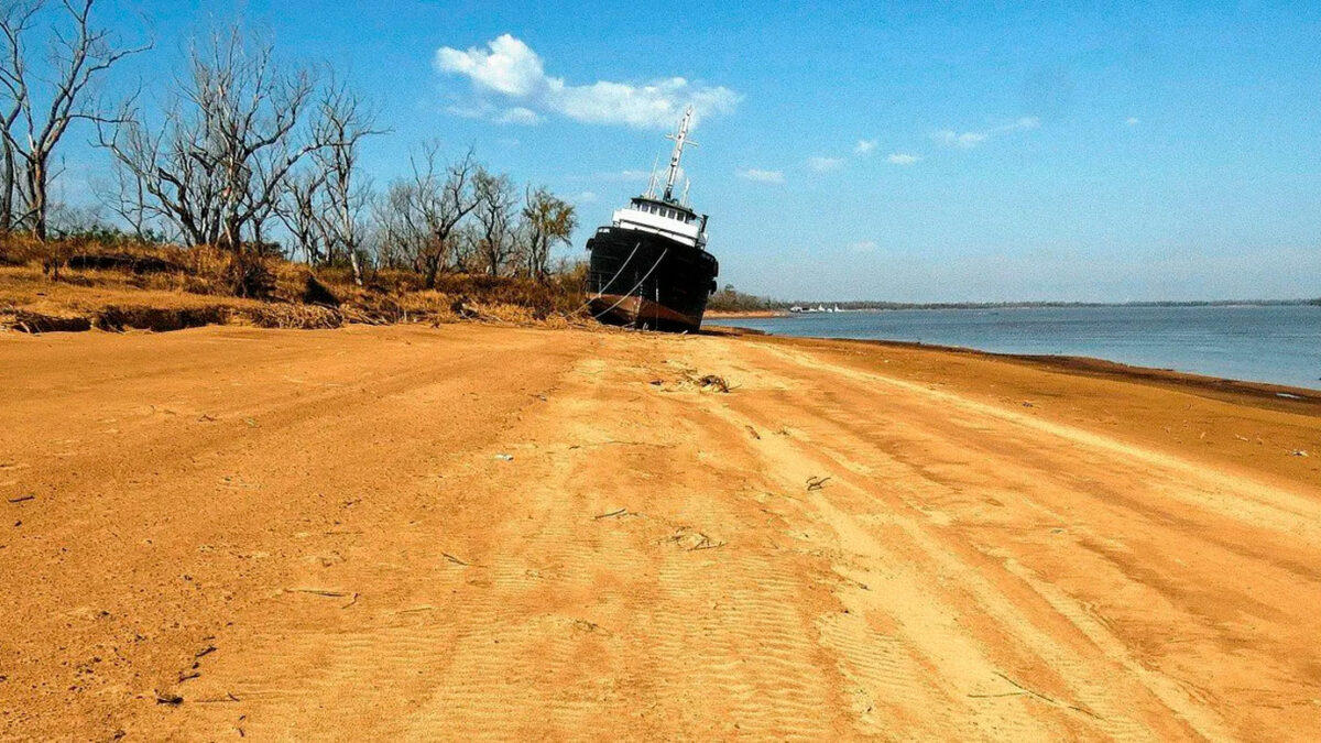 Cristian Gietz: “La bajante del río Paraná continuaría hasta fin de año”