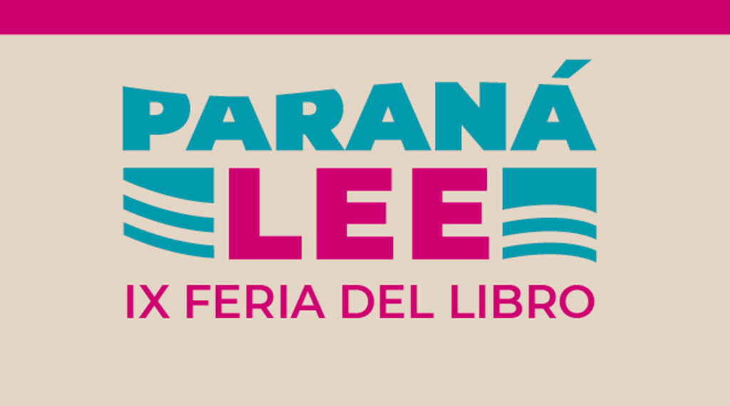 logo de la feria del libro "Paraná Lee"