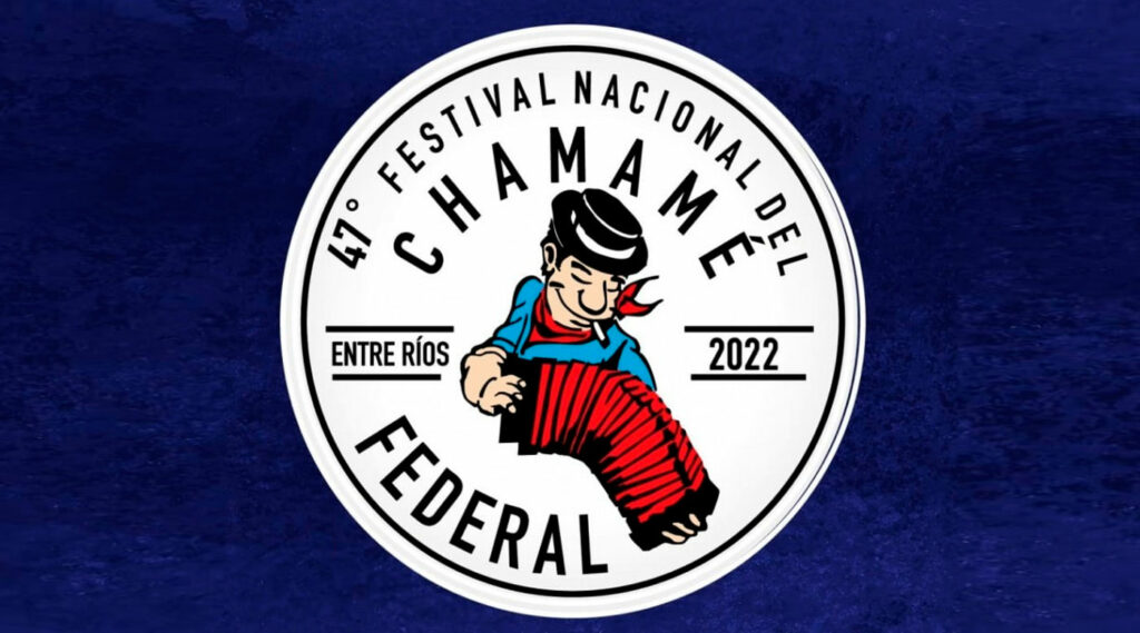 Logo del festival nacional del chamamé.