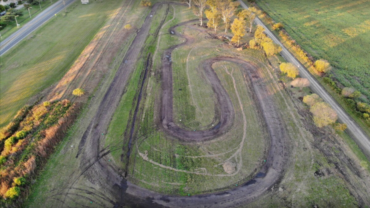 Karting: Cerrito estrena un nuevo circuito de tierra