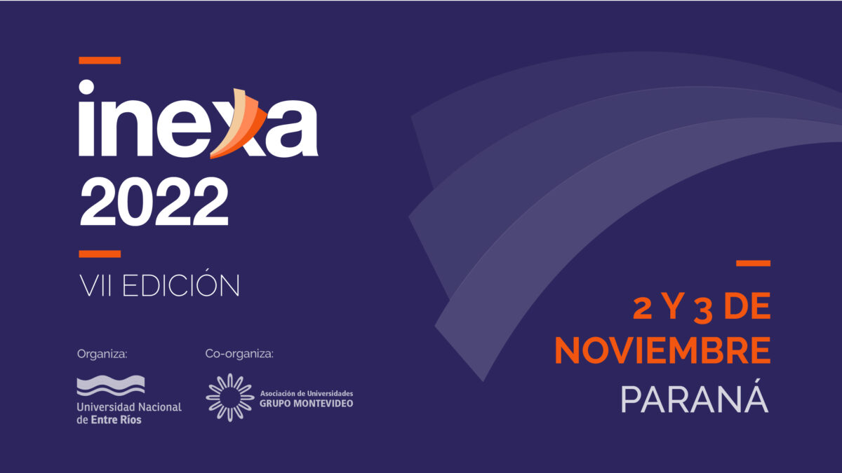 Se vienen las Jornadas INEXA 2022