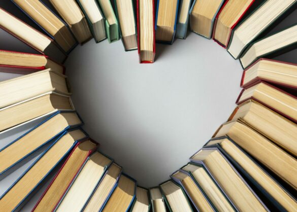 libros-formando-un-corazón