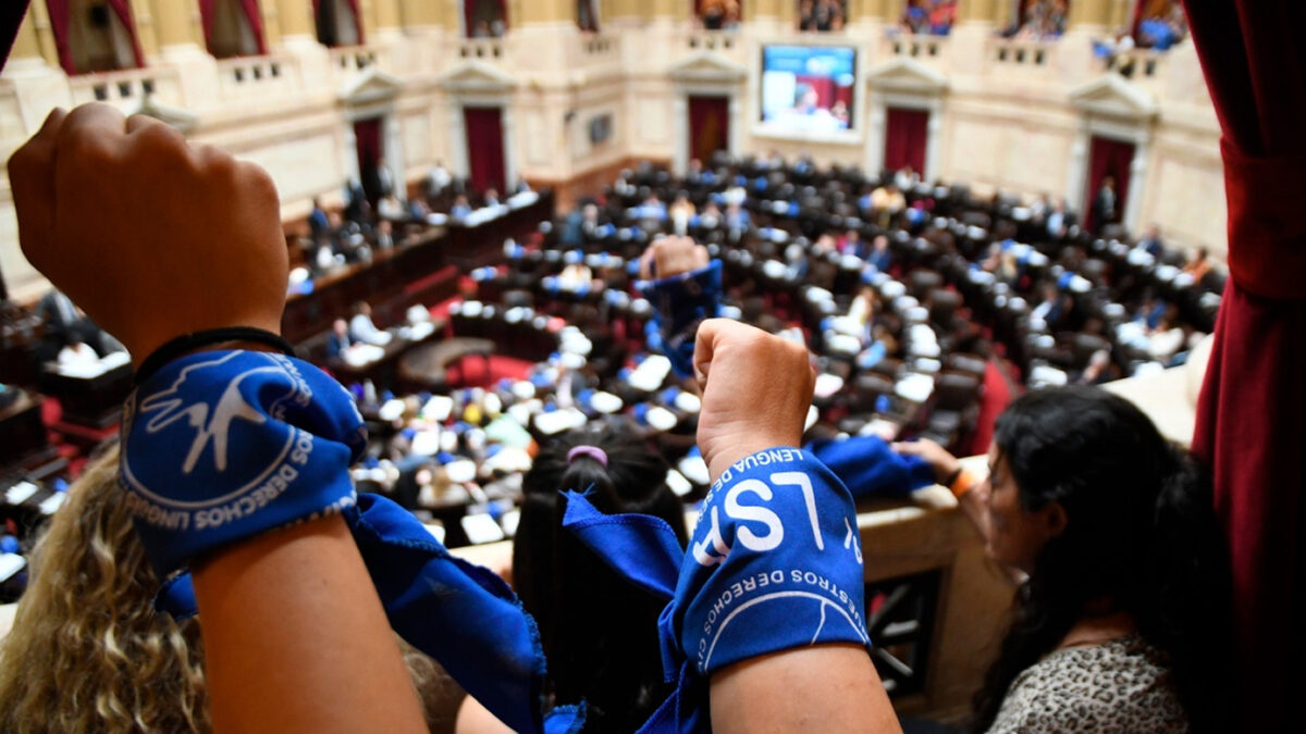 Lengua de Señas Argentina: “esta ley es bien federal”