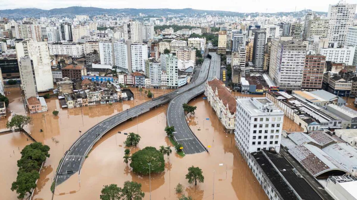 Históricas inundaciones en Brasil: hay 2 millones de afectados y 500 mil evacuados