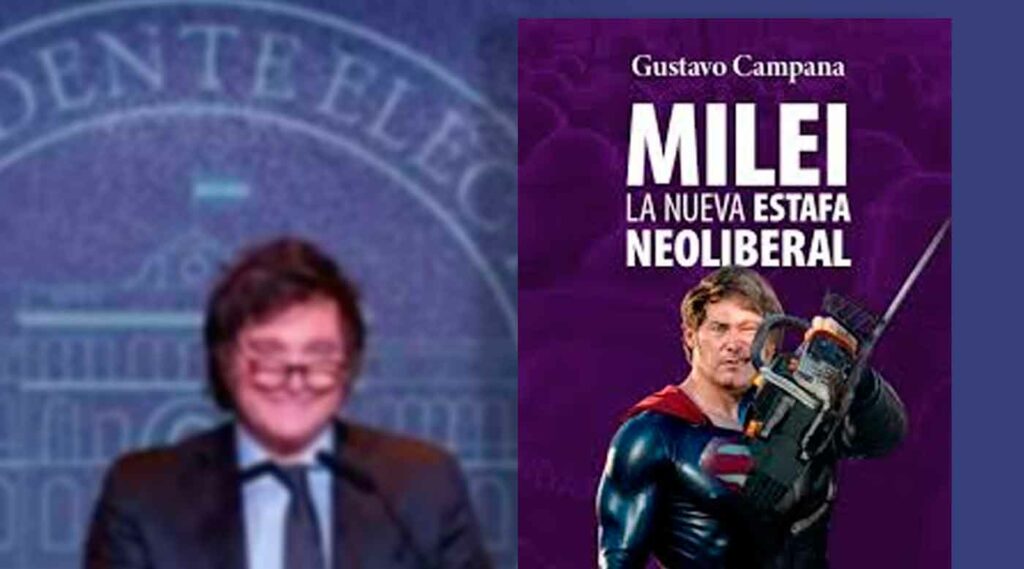 Portada del libro sobre la economía de Milei.