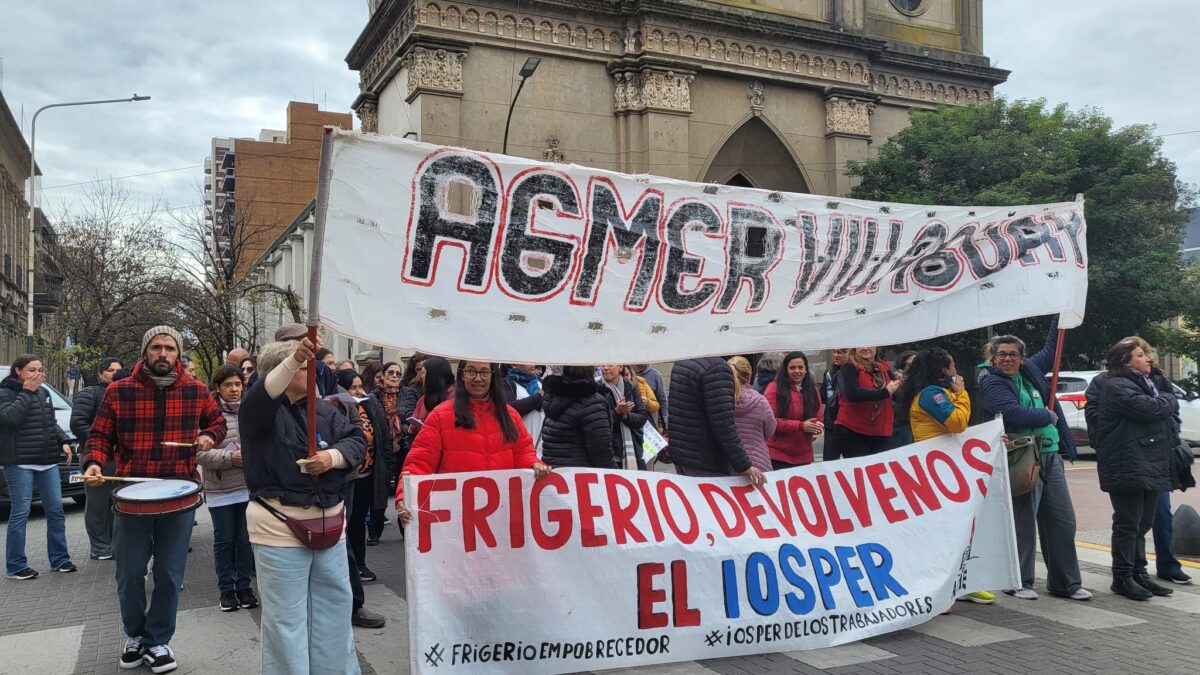 Iosper: “Frigerio tiene un problema de clase, no se imagina compartir nada con los trabajadores”