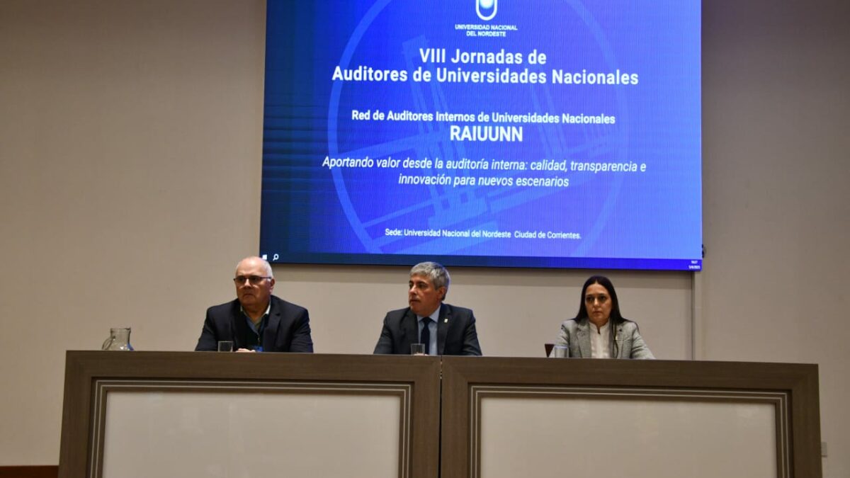 La UNER presente en las Jornadas de Auditores de Universidades Nacionales