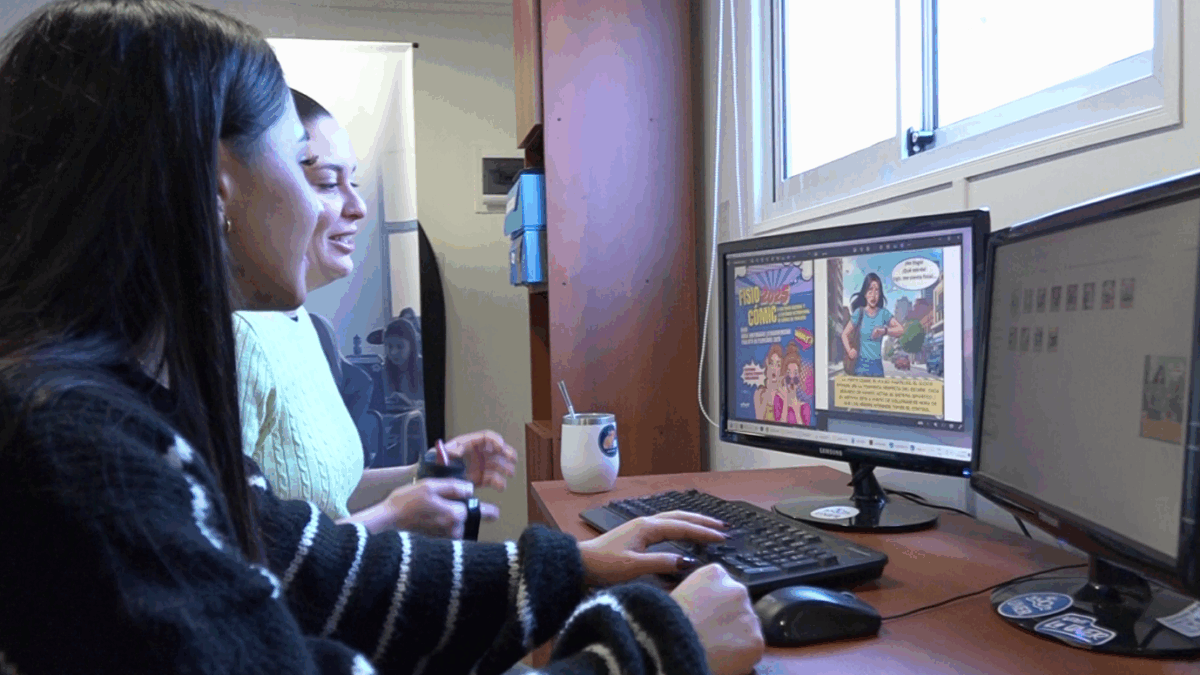 Estudiantes de FB son finalistas en el certamen internacional Fisio Cómic 2025