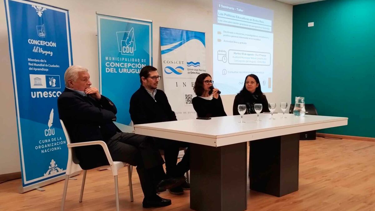 Se realizó el Seminario-Taller “Las políticas educativas en Entre Ríos”