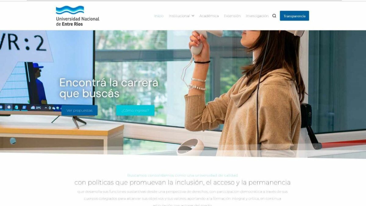 La UNER tiene nueva web