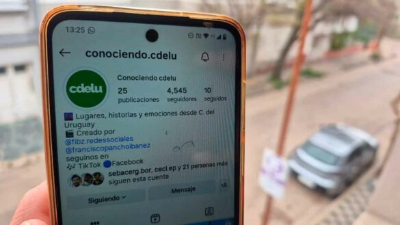 Usuario de instagram "conociendo cdelu"
