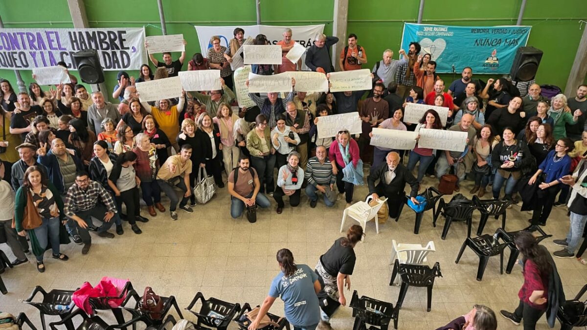 Cerca de 300 militantes debatieron en Gualeguaychú sobre derechos humanos