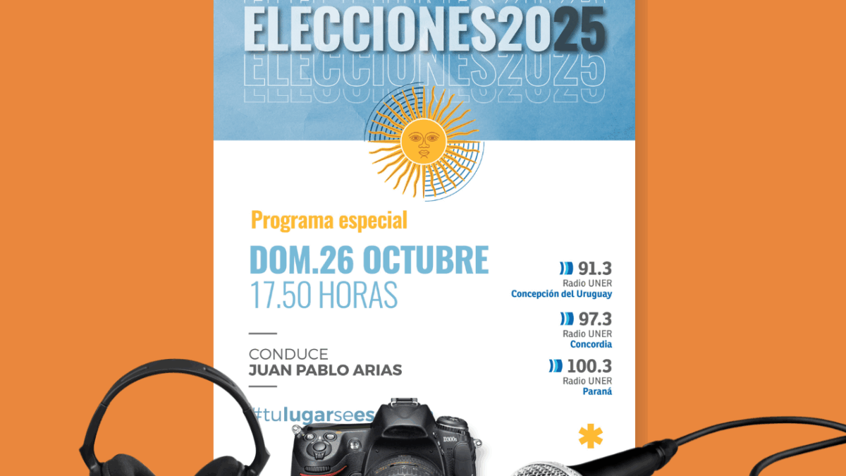 Las radios de la UNER transmitirán los comicios 2025