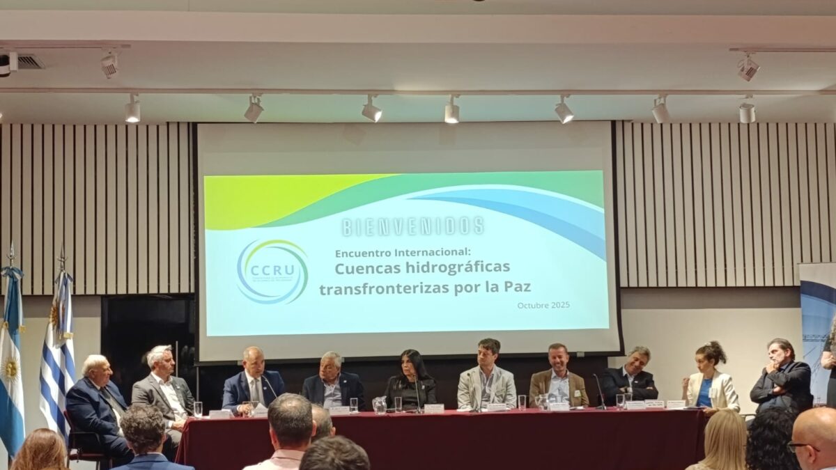 UNER presente en el Encuentro Internacional de Cuencas Hidrográficas Transfronterizas por la Paz