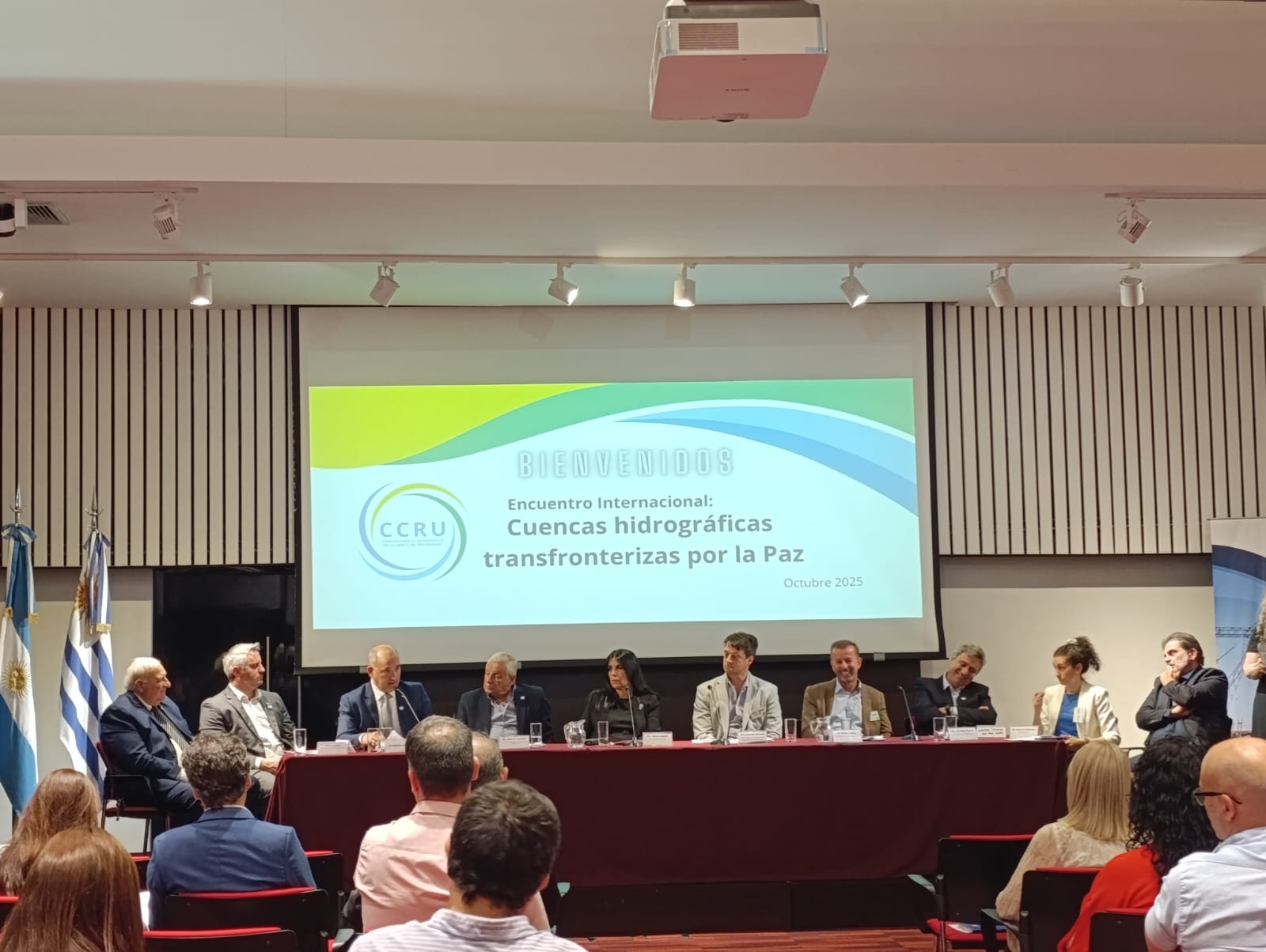 UNER presente en el Encuentro Internacional de Cuencas Hidrográficas Transfronterizas por la Paz