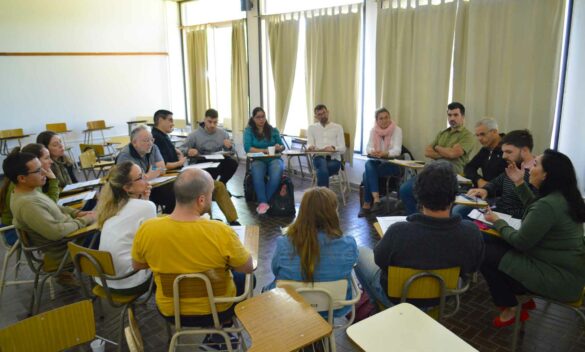 Una de las muchas reuniones que integrantes del Plan Institucional Participativo (PIP) celebró a lo largo de estos años.