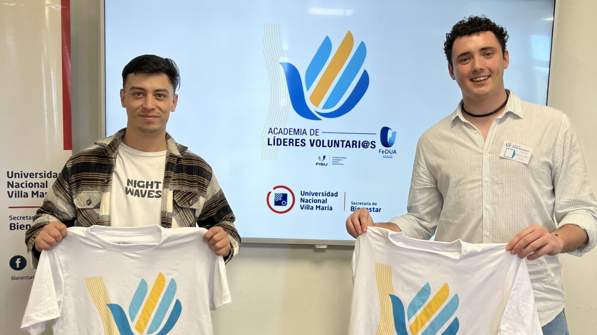 Estudiantes de UNER participaron en la Academia de Líderes Voluntarios/as de FeDUA