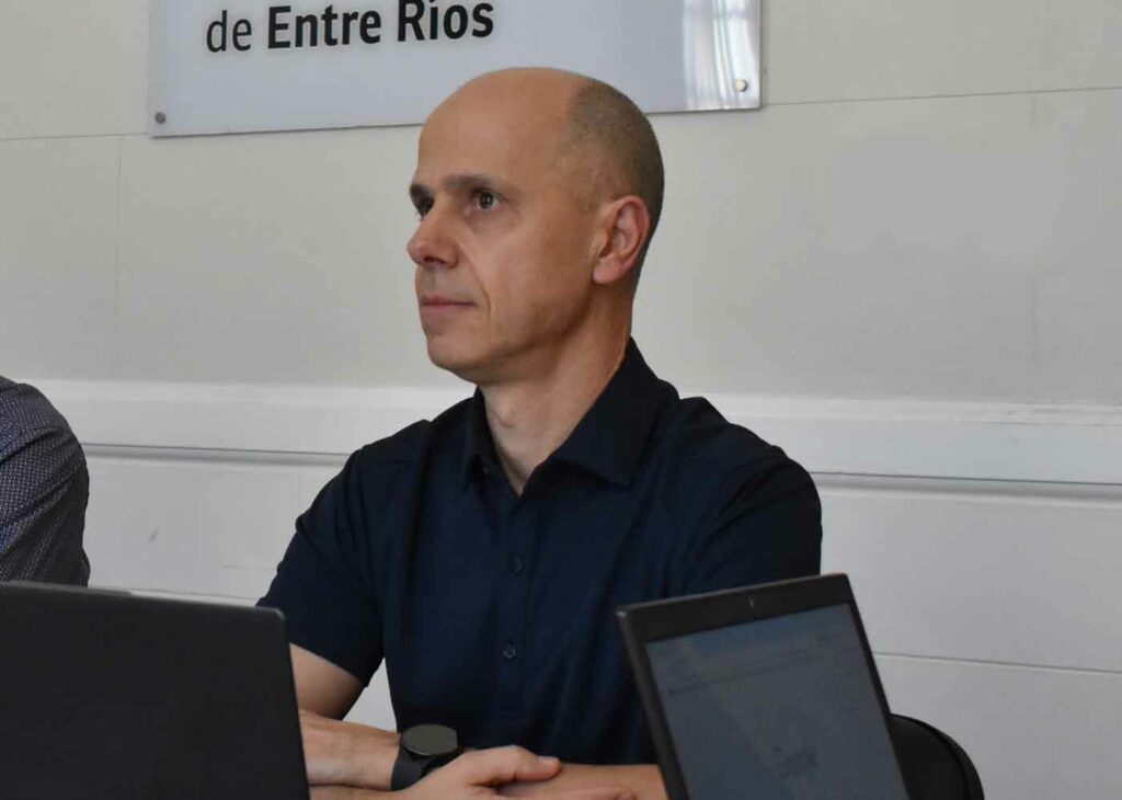 Gabriel Gentiletti, Secretario de Ciencia, Tecnología e Innovación de UNER.