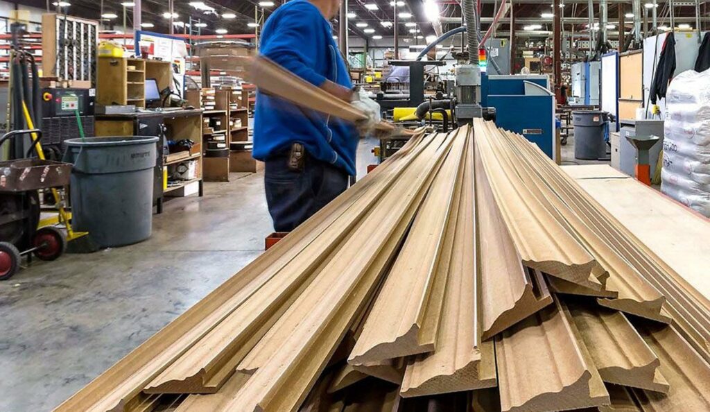 Industria Pyme de molduras de madera