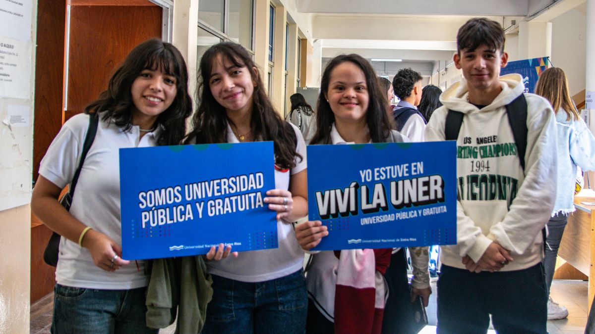 Viví la UNER inicia en Concordia