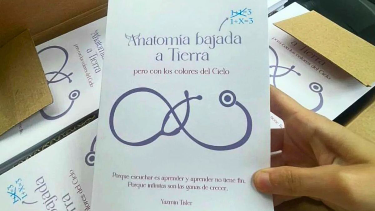 Estudiante de UNER publicó un libro para estudiar la anatomía de forma dinámica y sencilla