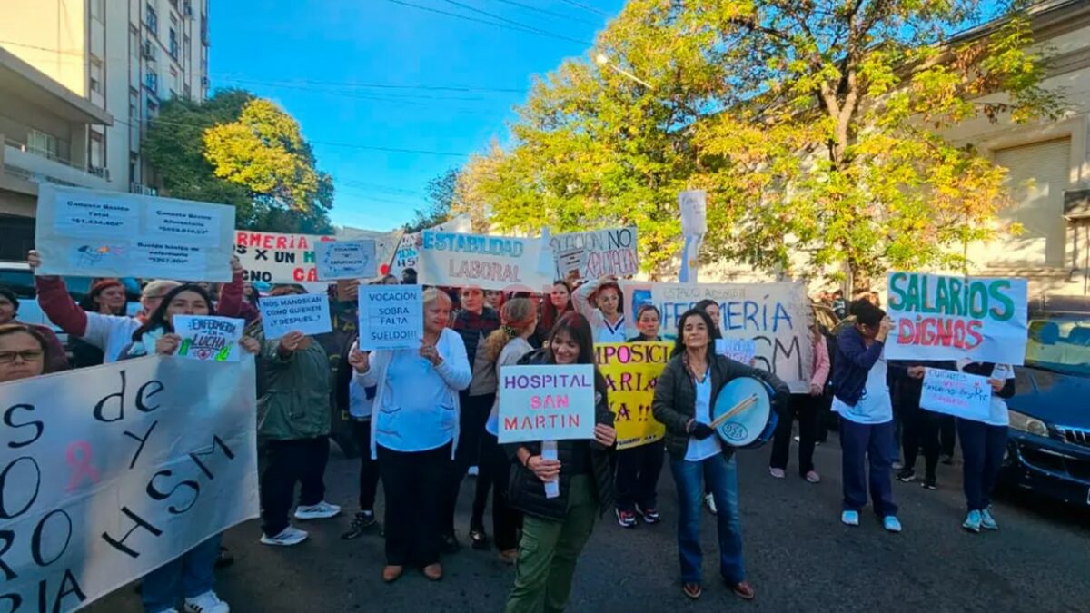 Agentes sanitarios reclaman mejoras salariales en Entre Ríos: “Nos quitaron los derechos”